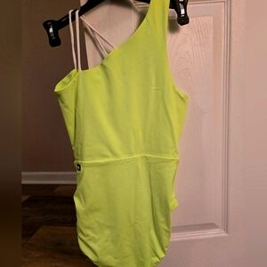 Tiger FRIDAYLime Green One Piece Dance Leo